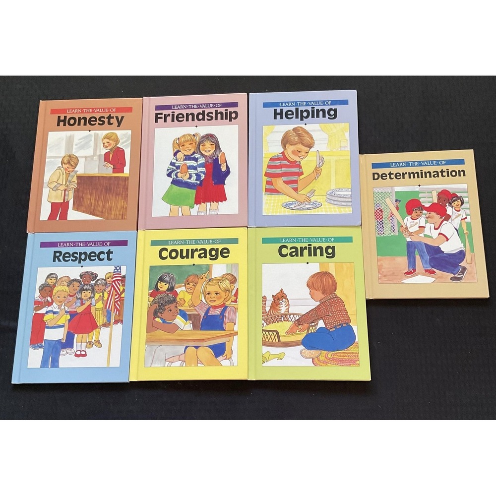 Learn the Value Of Children's Book Set Character Education 14 Hardcover‎ Goley - Picture 2 of 4